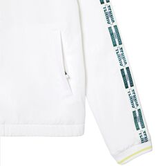 Женская теннисная куртка Lacoste Recycled Fiber Stretch Tennis Jacket - white