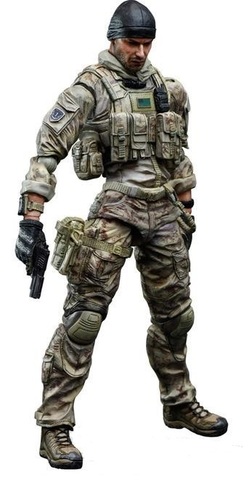 Medal of Honor Warfighter Play Arts Kai - Preacher