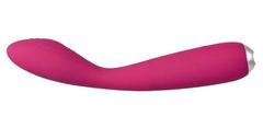 Ярко-розовый G-стимулятор IRIS Clitoral & G-spot Vibrator - 18 см. - 