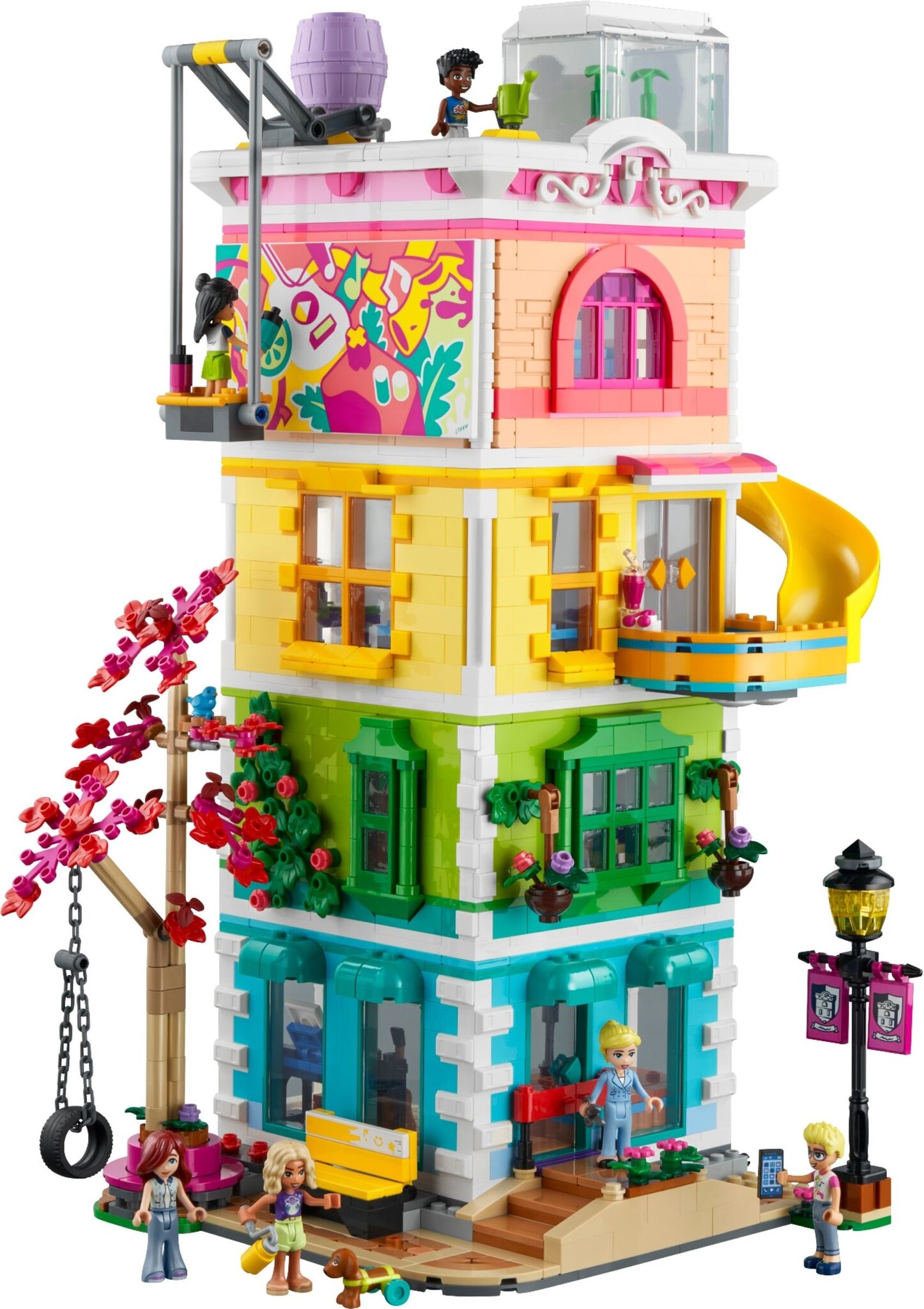 LEGO Friends: Многоэтажный дом Хартлейк-Сити 41748 - купить по выгодной  цене | Интернет-магазин «Vsetovary.kz»