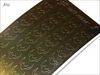 Металлизированные наклейки Arti nails Stiker цвет золото №6 купить за 100 руб