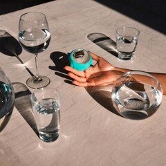 Инновационный симулятор орального секса Lelo Ora 3, бирюзовый, 8х4.3 см