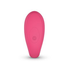 Розовый интерактивный вибромассажёр для ношения Ivy - 12,5 см. - 