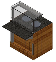 Мармит для первых блюд REFETTORIO Capital RM11DS 2 супницы 10 л