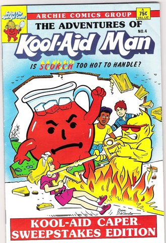 The Adventures of Kool Aid Man #4 (1987)