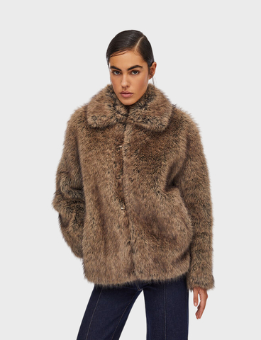 Шуба из искусственного меха Liu Jo