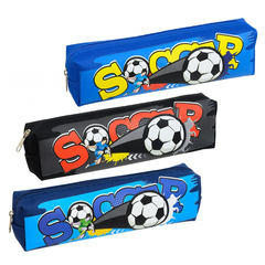 
          Пенал-косметичка Basir без наполнения, 20*5.5*4 см, серия "Футбол", ассорти