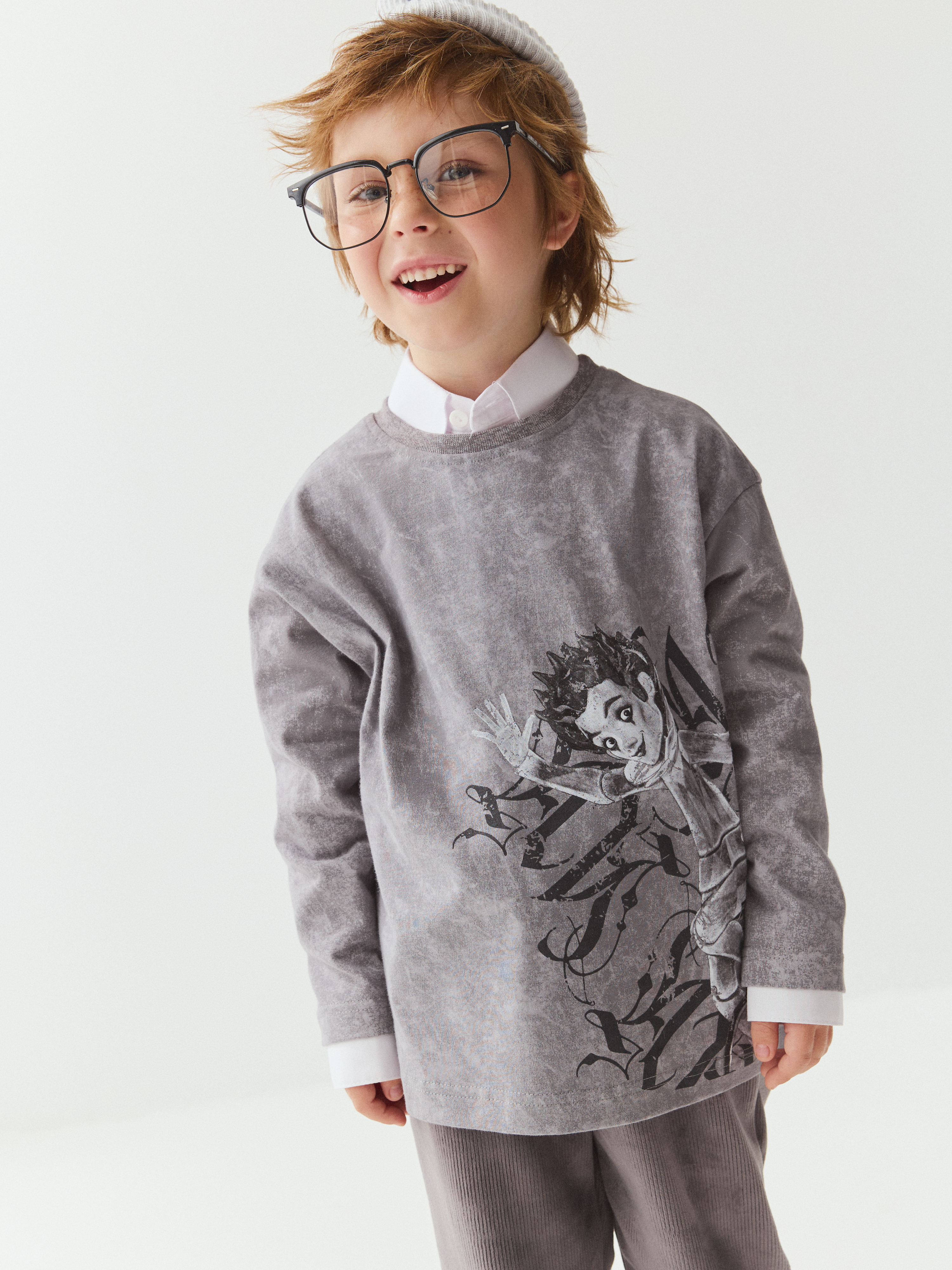 лонгслив оверсайз "арлекино"  по низкой цене