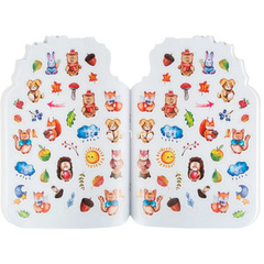 Альбом для рисования с наклейками 195х276мм 32л 