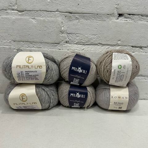 GARAGE SALE — Набор зимней пряжи 300 грамм