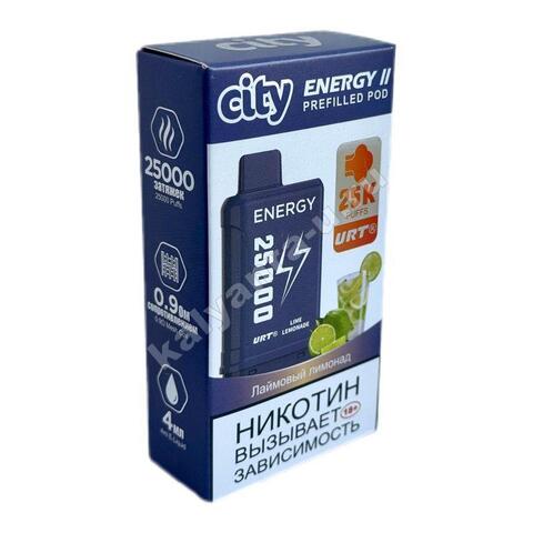 Картридж City Energy 2 - Лаймовый Лимонад 25000 затяжек