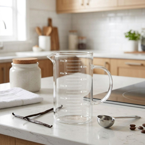 Стакан мерный Linfrö 500 мл, стекло