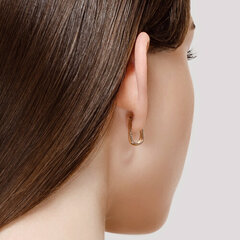 029064 - Серьги из золота без вставок минималистичные