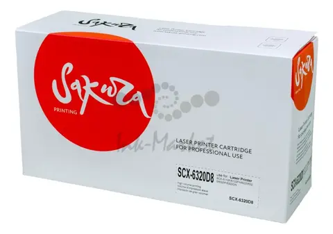 Картридж Sakura SCX6320D8 для Samsung SCX-6122FN, SCX-6220, SCX-6320, SCX-6320F, SCX-6322DN, SCX-5112F, черный, 8000 к.