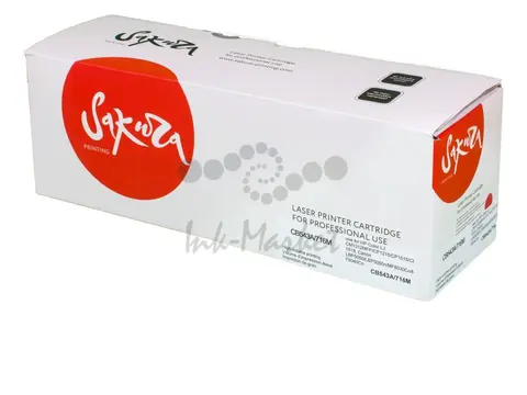 Картридж Sakura CB543A/716M для HP, Canon, пурпурный, 1500 к.