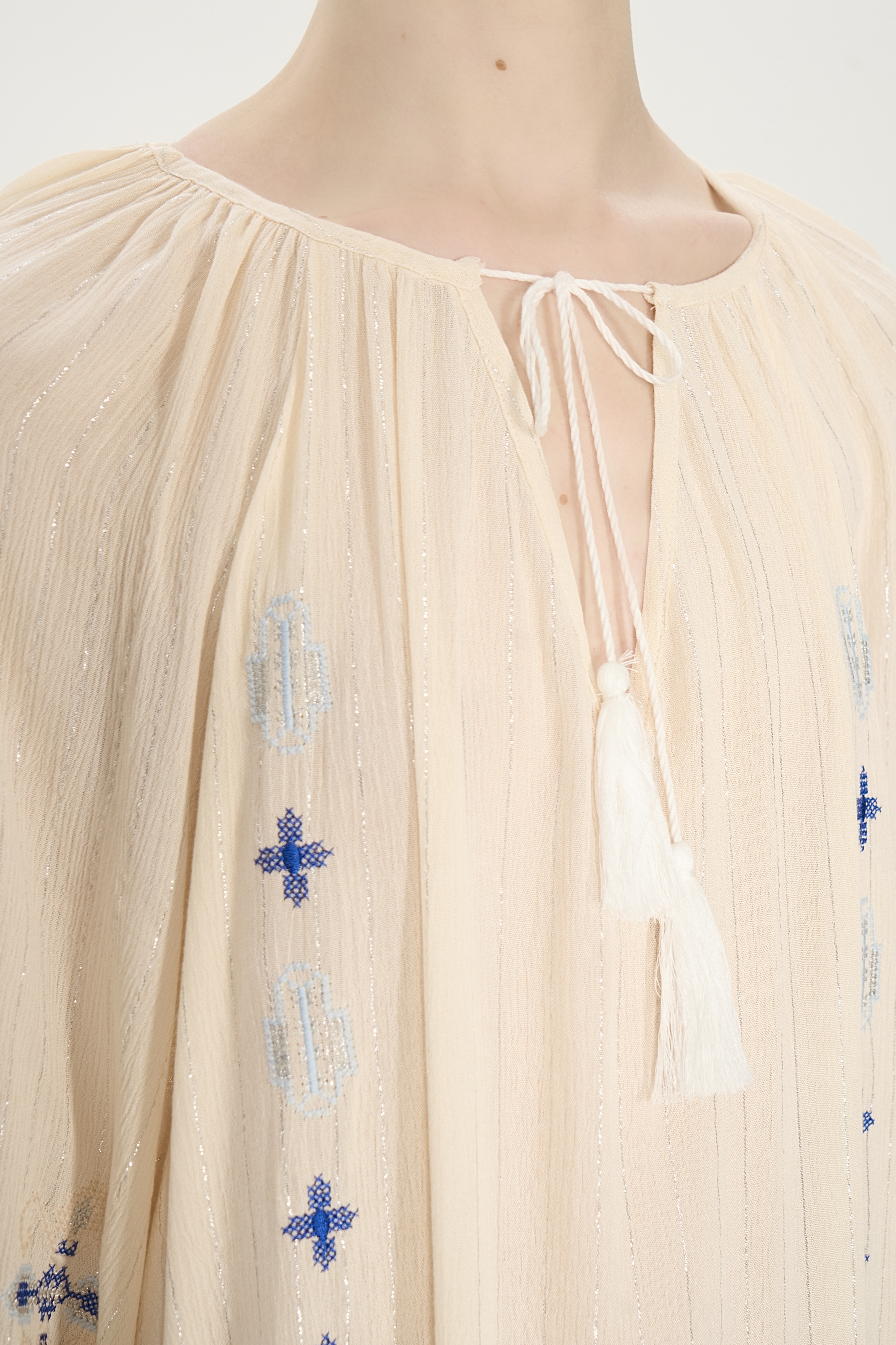 Платье длинное, разноцветное