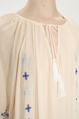 Платье длинное, разноцветное