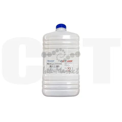 Тонер PK206 для KYOCERA ECOSYS M6030cdn/6035cidn/6530cdn/P6035cdn (Japan) Yellow, 500г/бут, (унив.), OSP0206Y-500