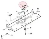 Наклейка ARRP7 оригинал для Sharp ARM236 / ARM276 PSHEZ0423QSZZ