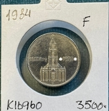 K16960 1934 Германия 2 марки Кирха подписная F K16960 1934 Германия 2 марки Кирха подписная F