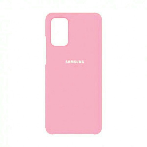 Силиконовый чехол Silicone Cover для Samsung Galaxy M31s (Розовый)