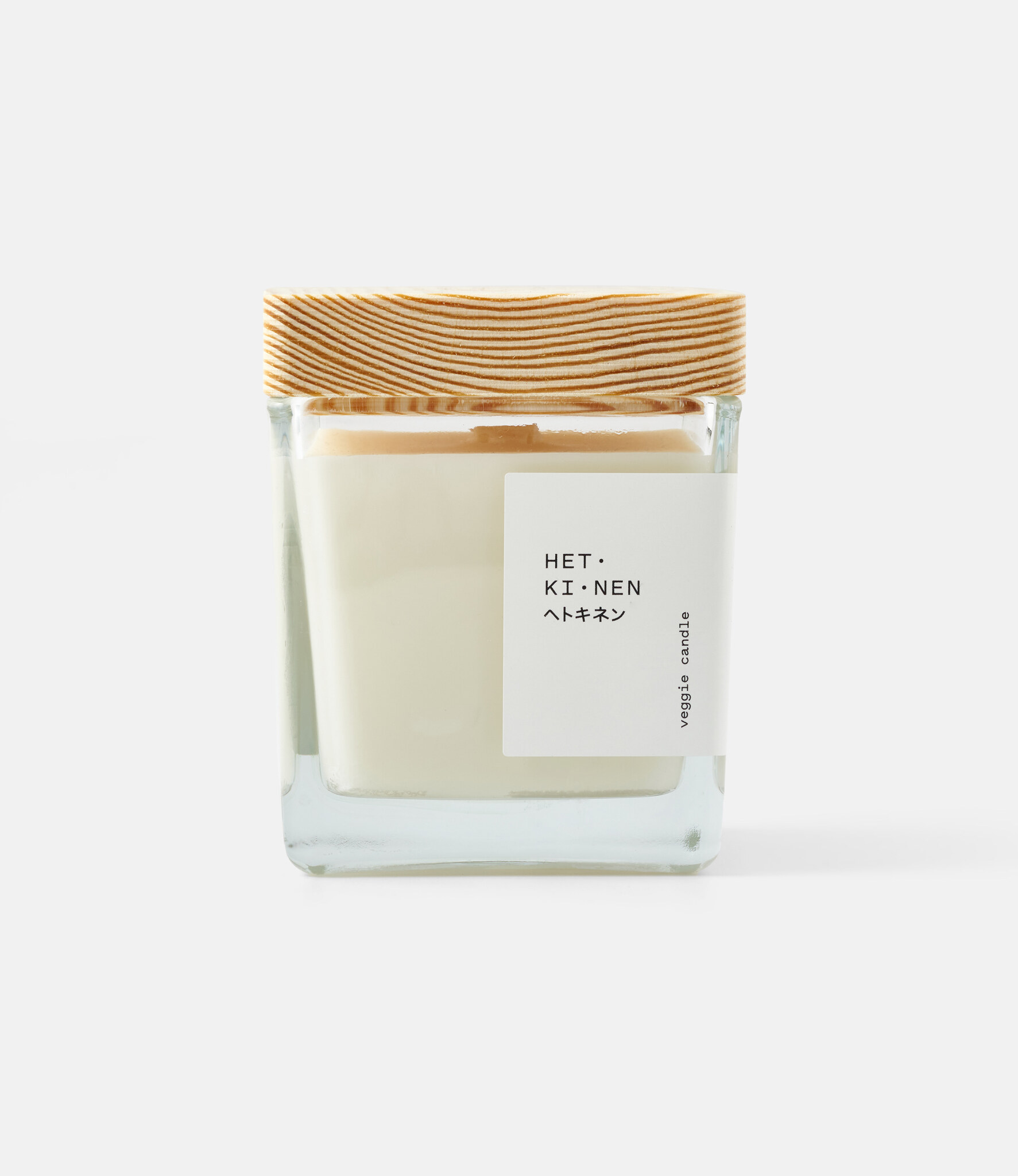 Hetkinen Veggie Candle Spruce Resin Square — вегетарианская свеча