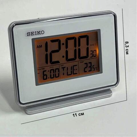 Настольные часы-будильник Seiko QHL068WN