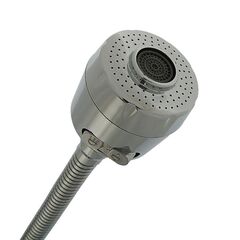 Смеситель для кухни, РМС, гибк излив, с картриджем, хром, SL55-016F