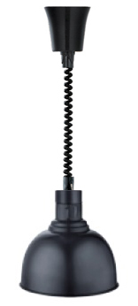 Лампа тепловая подвесная черного цвета Kocateq DH635BK NW