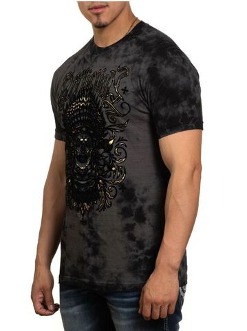 Affliction | Футболка мужская SPIRAL SHADOW A24405 слева