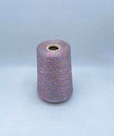 Torcitura di Domaso (пр.Италия)art.Tore, 3750м/100гр, 80%Вискоза 20%Полиэстер( люрекс) , цвет-Мультиколор(814), арт-34575