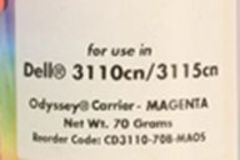 Носитель - девелопер Xerox Phaser 6180, Phaser 6280, Epson C2800, C3800 пурпурный 70g (Static Control)