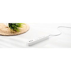 Удлинитель Xiaomi Mi Power Strip 3 (XMCXB01QM), белый, 1.8 м