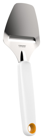 Нож Fiskars 1016129 стальной для сыра белый/оранжевый