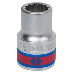 KING TONY (633022S) Головка торцевая стандартная двенадцатигранная 3/4", дюймовая 11/16"