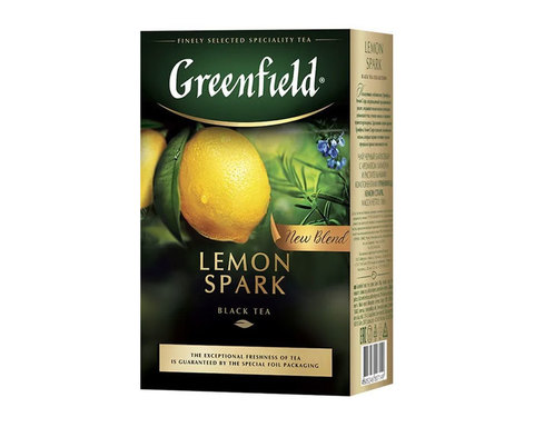 купить Чай черный листовой Greenfield Lemon Spark, 100 г