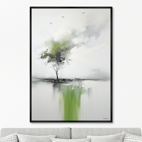 ArtNoMore - Репродукция картины на холсте Landscape collection, Autumn comes, No 1, 2024г.