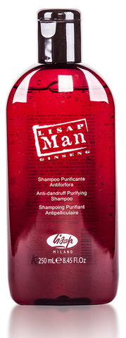 Шампунь для волос против перхоти для мужчин «Lisap Man Anti-Dandruff Purifying Shampoo»  LISAP (Италия)