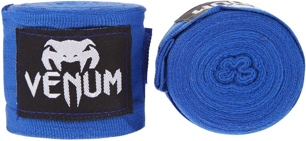 Капы и бинты Бинты для бокса Venum Kontact 4m - Blue 1.jpg