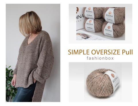 SIMPLE OVERSIZE Pullover Fashionbox