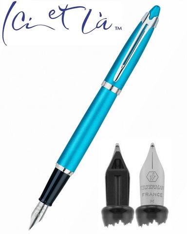 Ручка перьевая Waterman Ici Et Là Turquoise CT, F (S0661770)