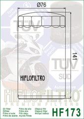 Фильтр масляный Hiflo HF173C