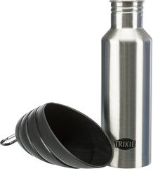Trixie бутылка дорожная с миской 750мл