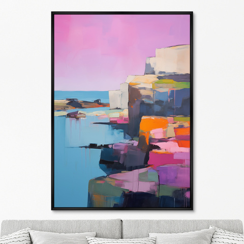 ArtNoMore - Репродукция картины на холсте Landscape collection, To the sea, No 2, 2024г.