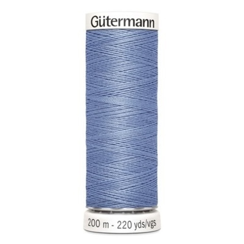 Нить Sew-All 200 м, Gutermann, 074 сиренево-джинсовый