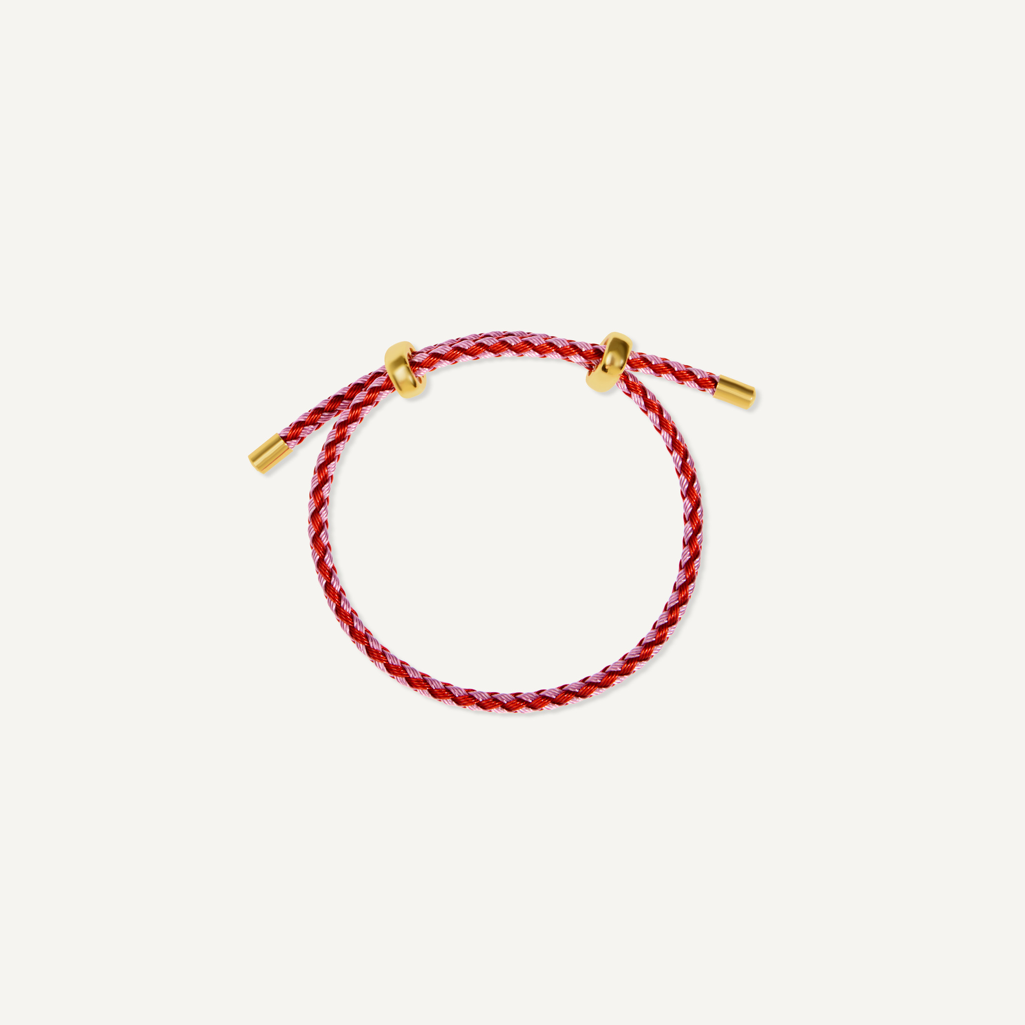 

Браслет Just a Cord Bracelet – Pink & Red