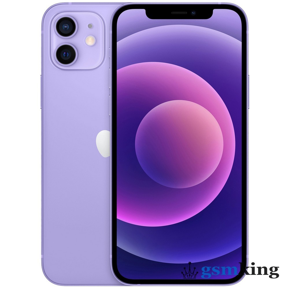 Смартфон Apple iPhone 12 64GB Purple (Фиолетовый) MJNM3RU/A A2403 - Купить  на Горбушке, цена 47900.0 ₽.