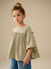 Блуза для девочки Next E64-976, Хаки