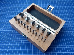 Набор зенковок 90° 4,3-25мм DIN335C 3z HSS 17шт Ruko 102155