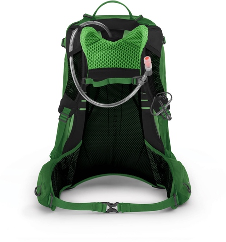 Картинка рюкзак туристический Osprey Manta 24 Green Shade - 3